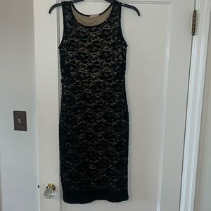 Black Lace Bodycon Dress